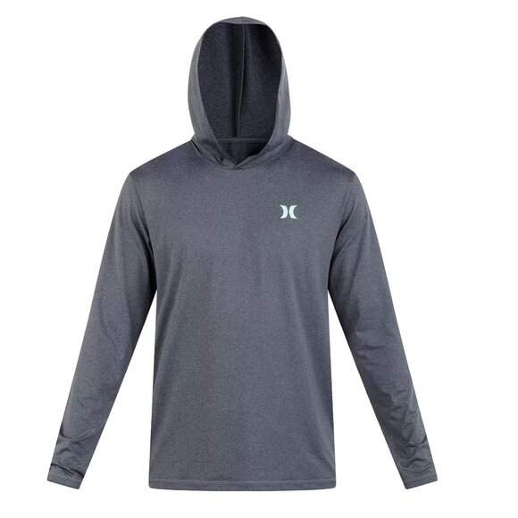 Hurley Men's Icon Palm Long Sleeve Surf Shirt - Picture 1 of 12